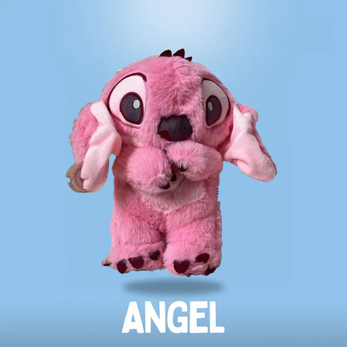 Stitch Angel Ursinho Rosa